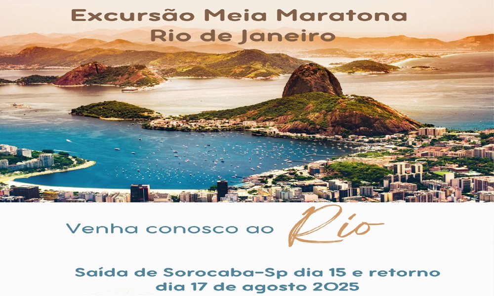 Excursão Meia Maratona Rio de Janeiro 2025