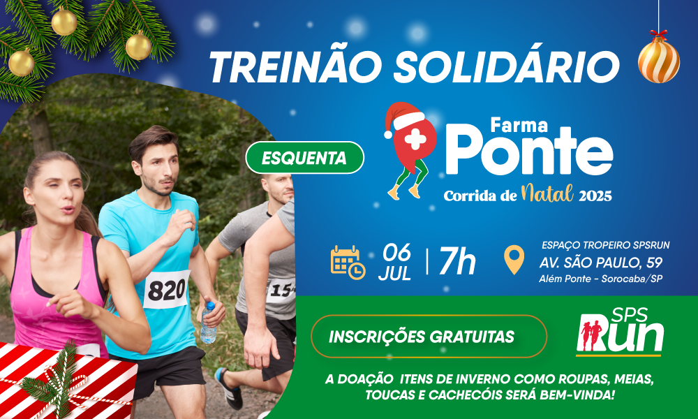 TREINÃO SOLIDARIO FARMA PONTE