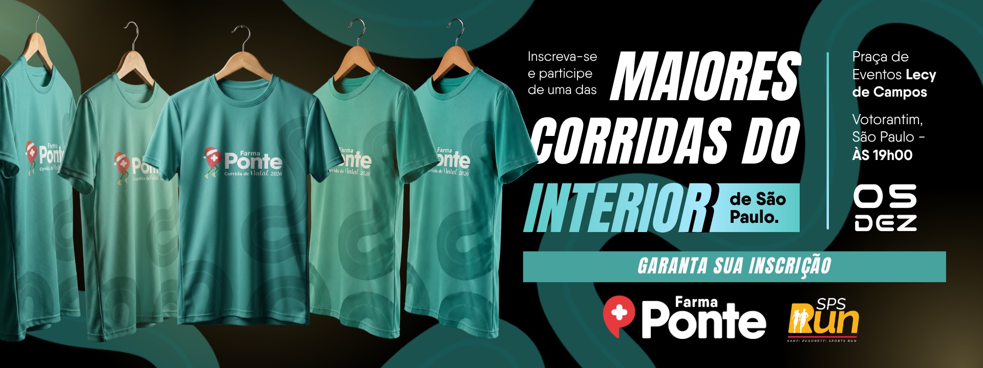 Percurso da CORRIDA DE NATAL FARMA PONTE