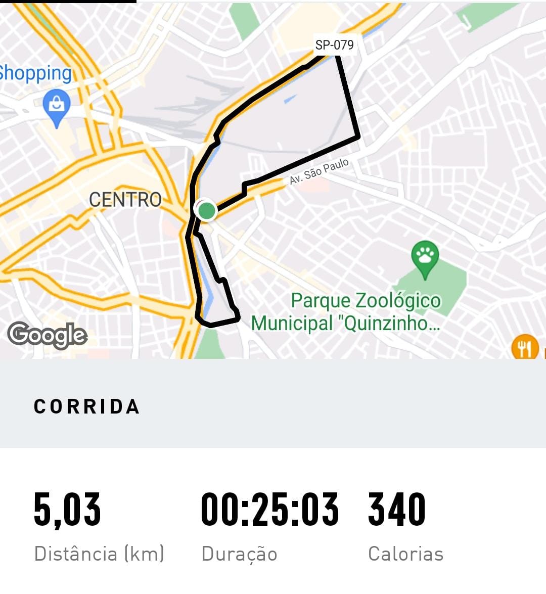 Percurso