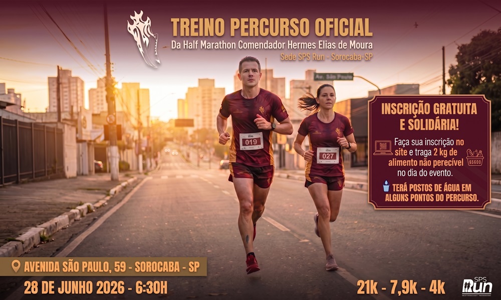 TREINÃO OFICIAL HALF MARATHON