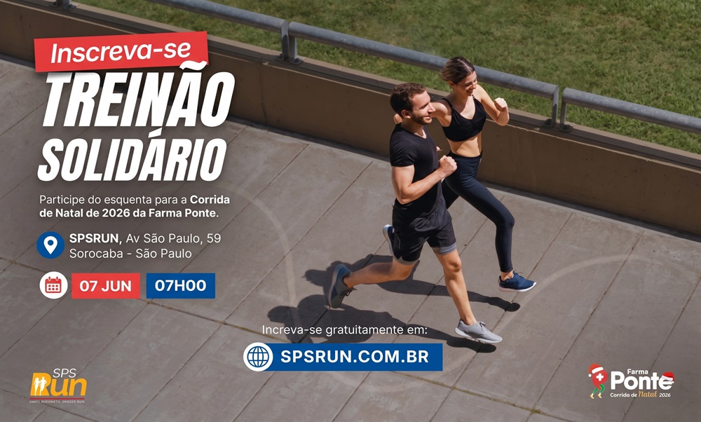 Treinão Solidário Esquenta Natal Farma Ponte