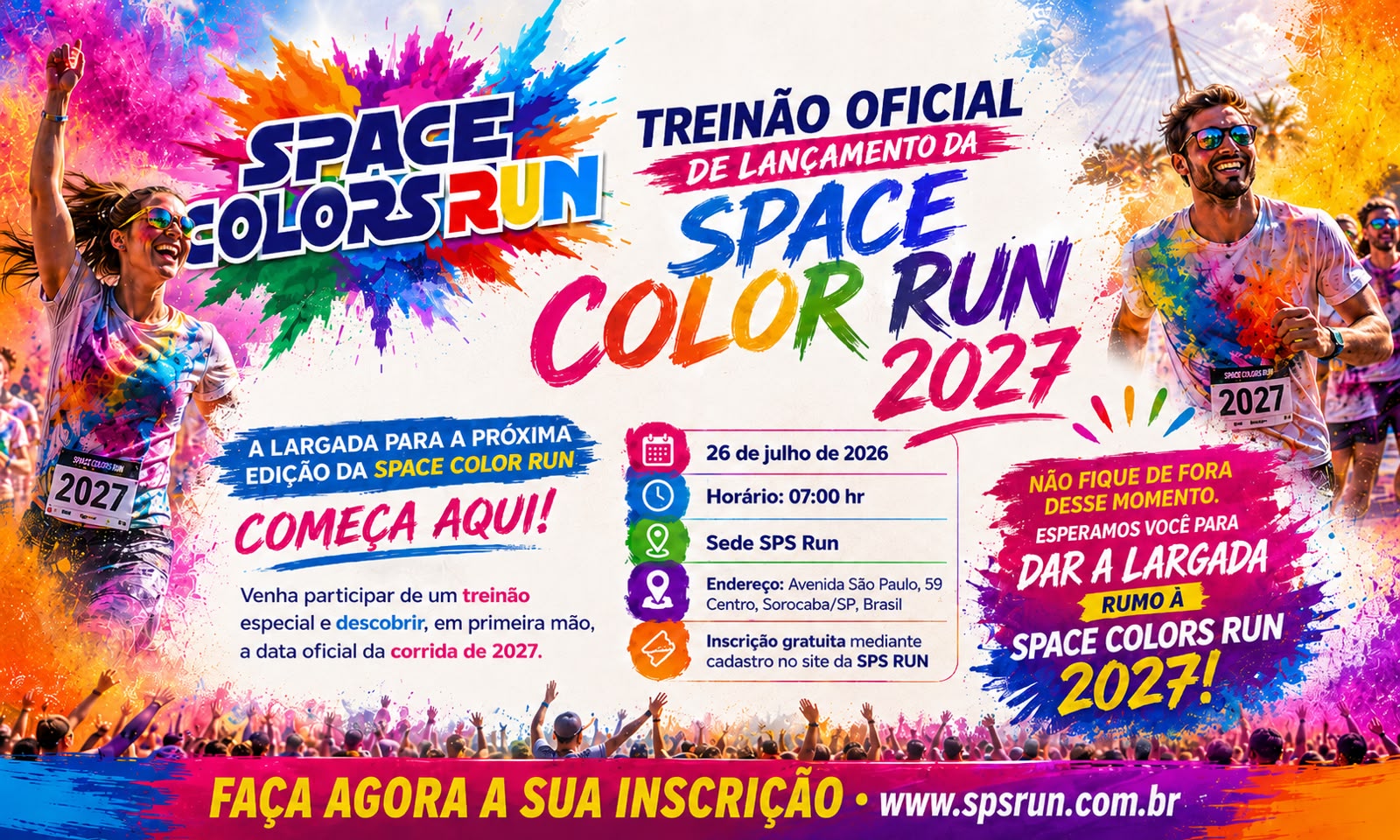 SPACE COLORS TREINÃO