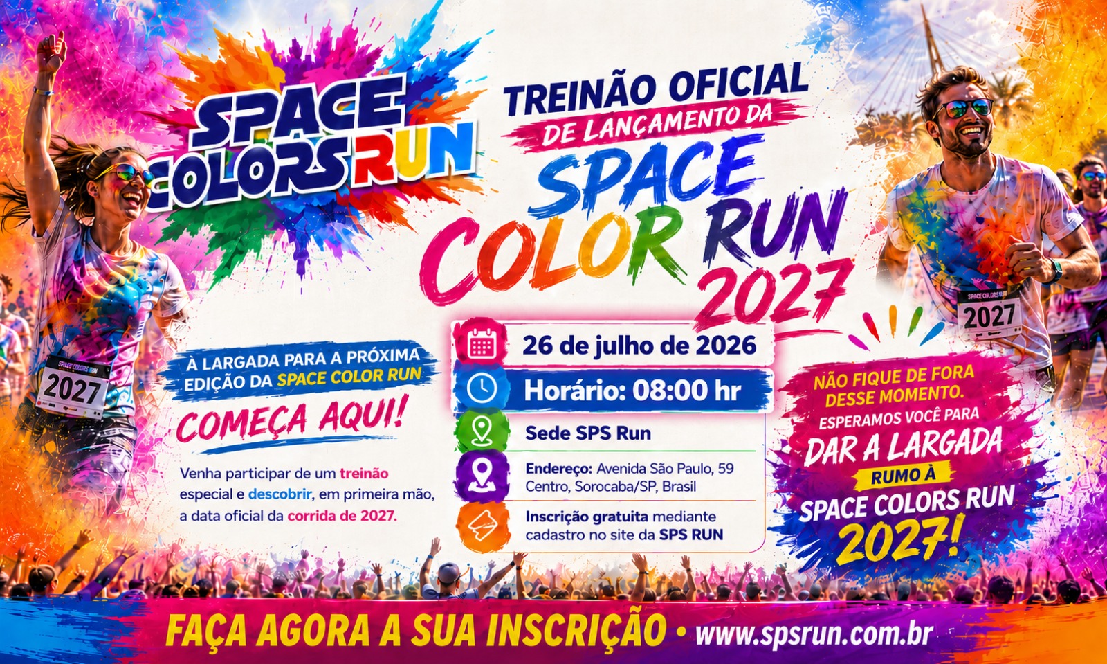 SPACE COLORS TREINÃO