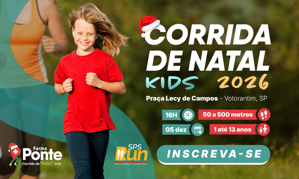 CORRIDA DE NATAL KIDS FARMA PONTE