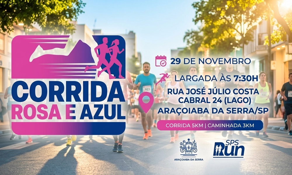 Corrida Rosa e Azul