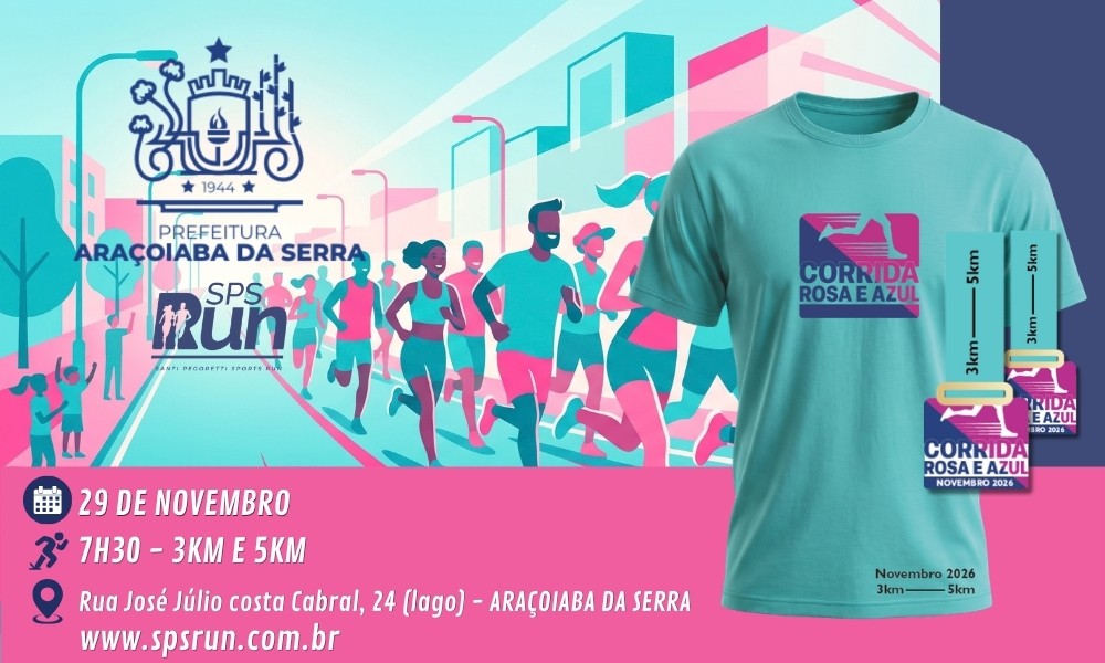 Corrida Rosa e Azul