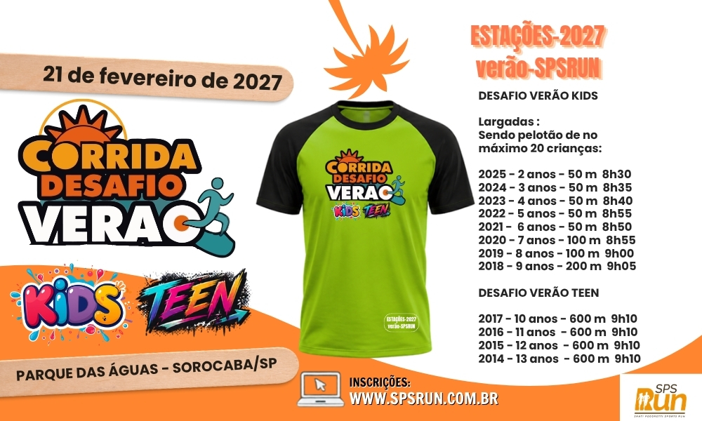 DESAFIO VERÃO KIDS TEEN